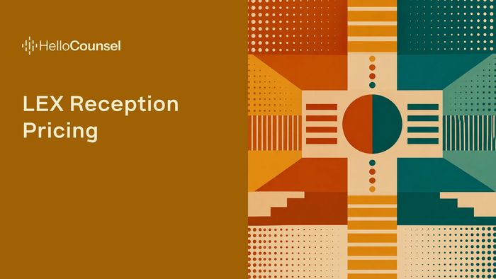 LEX Reception Pricing
