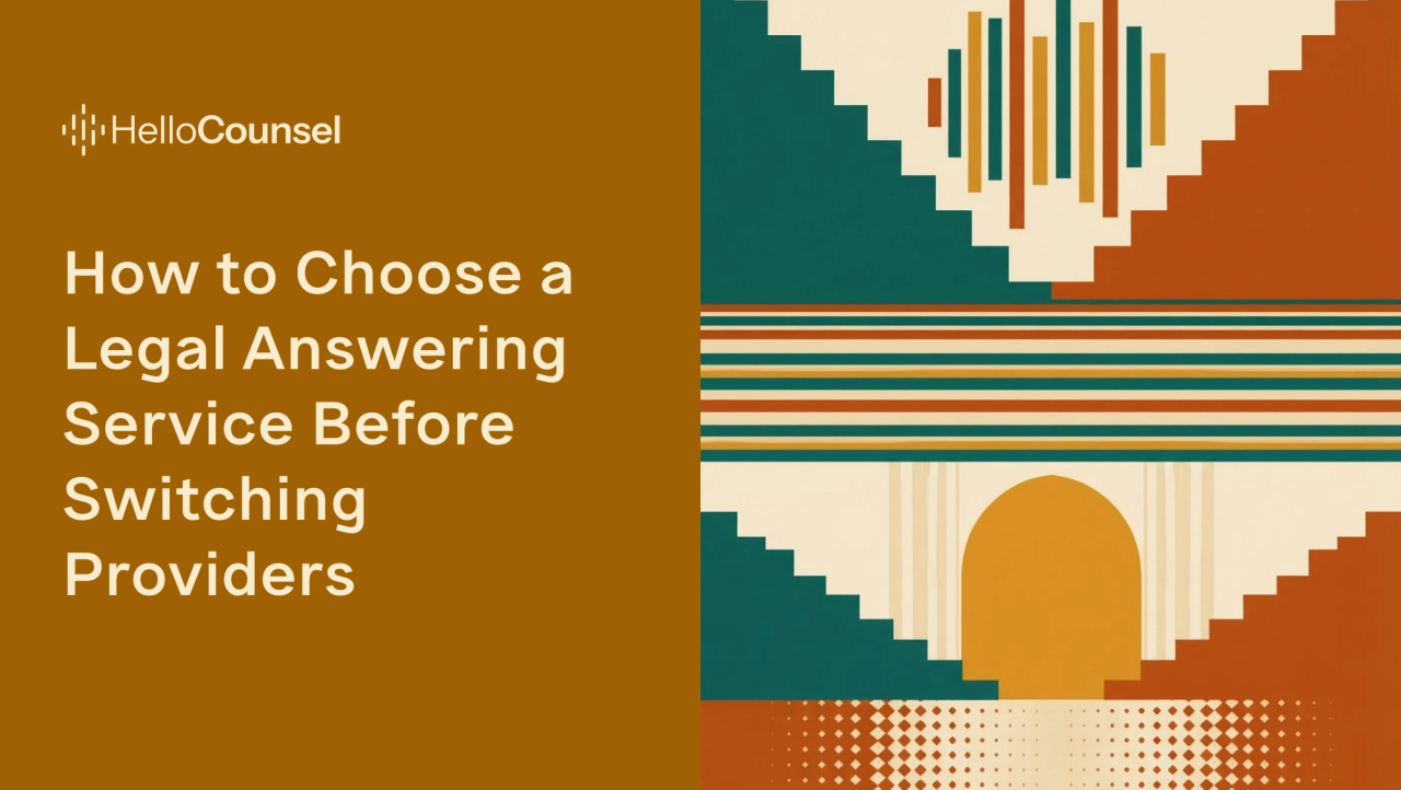 How to Choose a Legal Answering Service Before Switching Providers