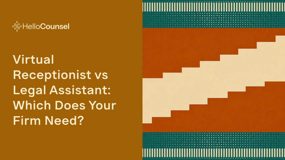 Virtual Receptionist vs Legal Assistant