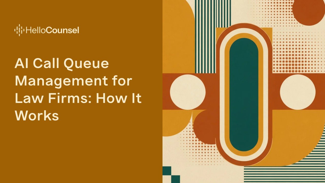 How AI Call Queue Management Works for Law Firms