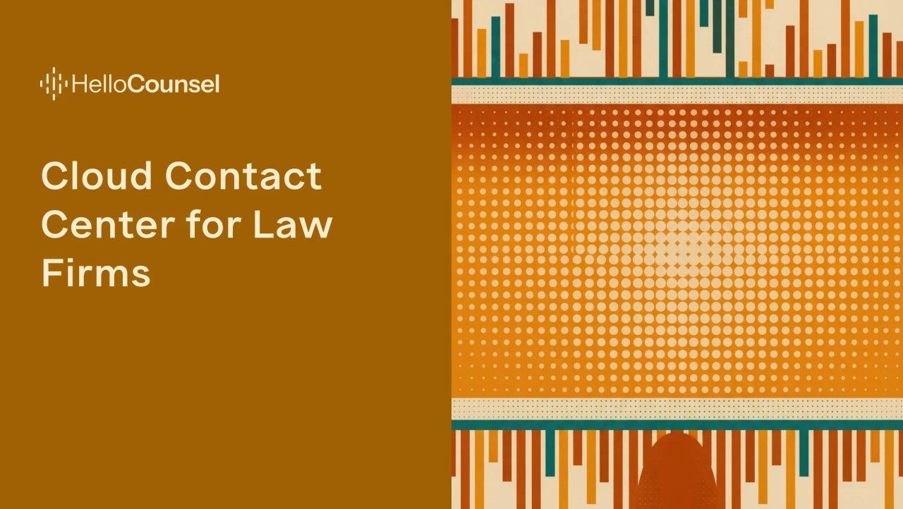 Cloud Contact Center for Law Firms 