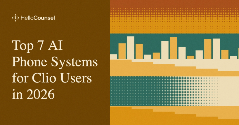 Top 7 AI Phone Systems for Clio Users in 2026