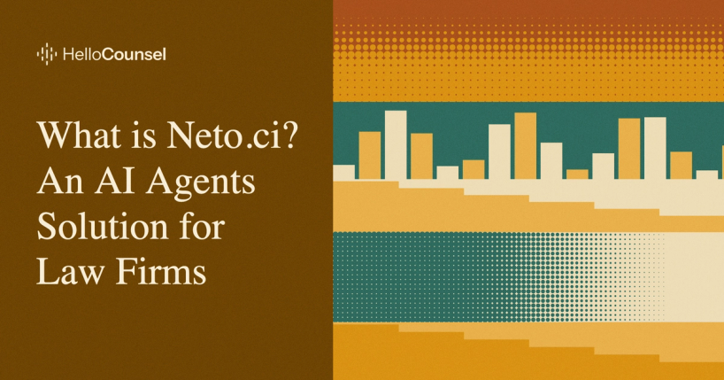 What is Neto.ci? An AI Agents Solution for Law Firms