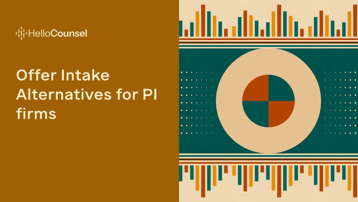 Offer Intake Alternatives for Law Firms