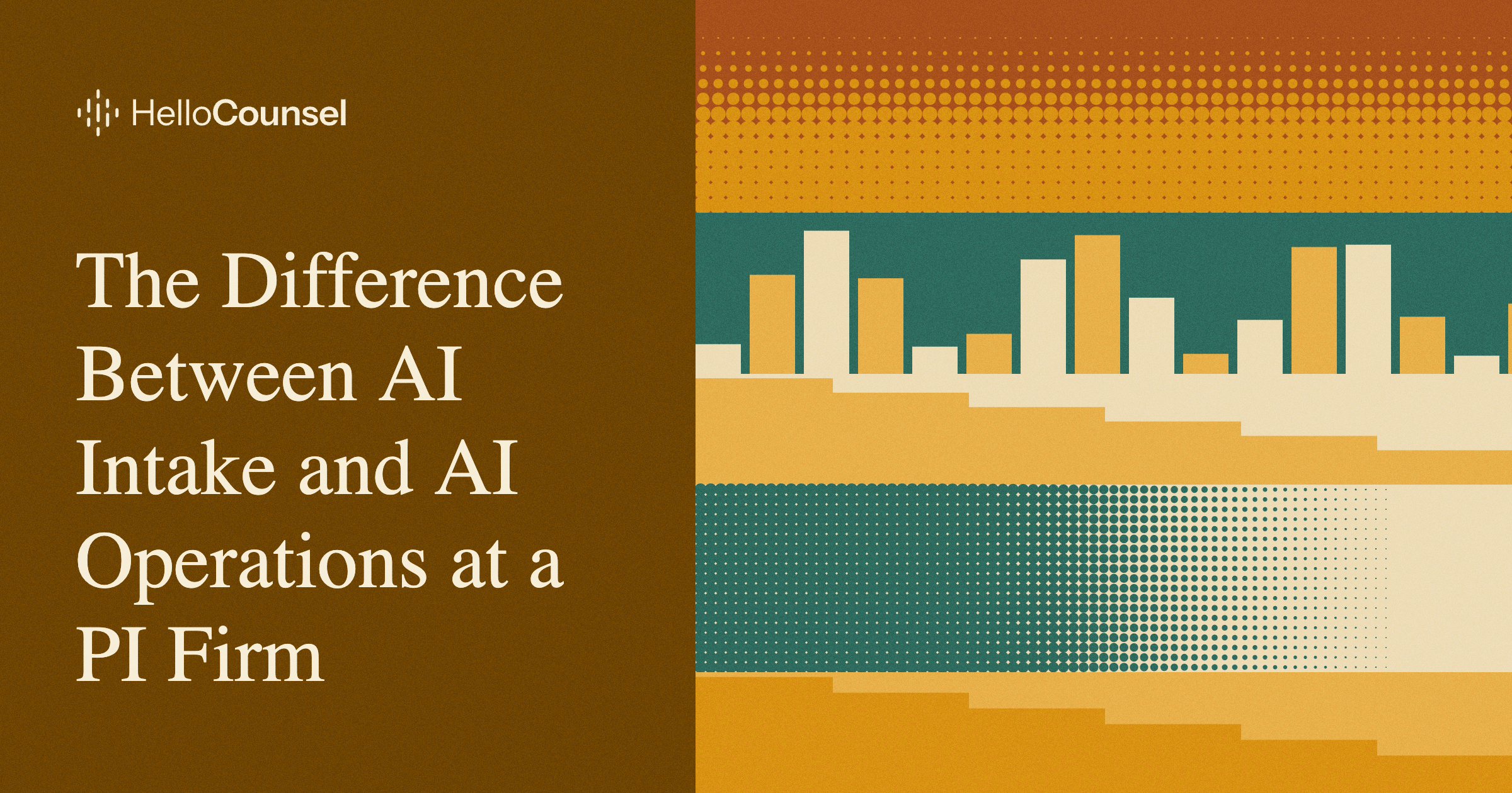 The Difference Between AI Intake and AI Operations at a PI Firm