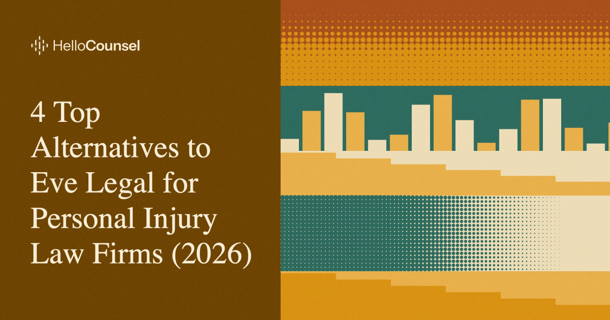 4 Top Alternatives to Eve Legal for Personal Injury Law Firms (2026)