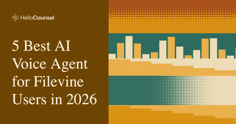 5 Best AI Voice Agent for Filevine Users in 2026