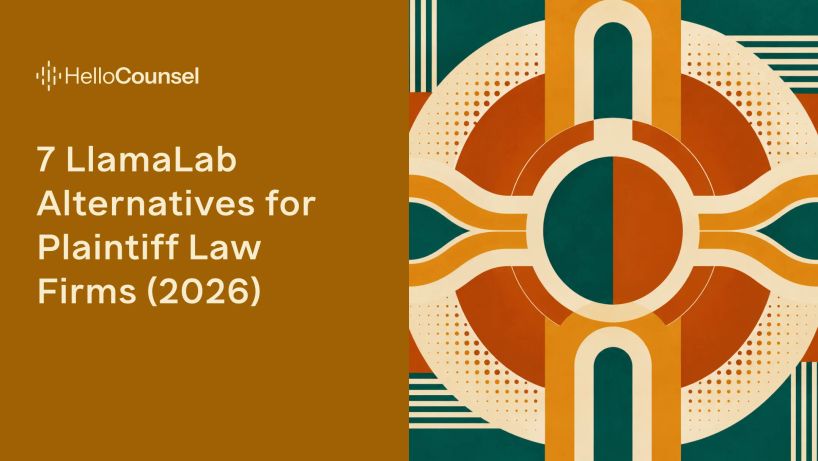 LlamaLab Alternatives for Plaintiff Law Firms