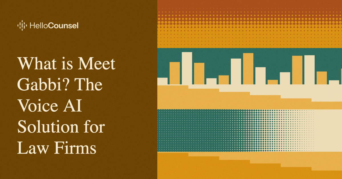 What is Meet Gabbi? The Voice AI Solution for Law Firms