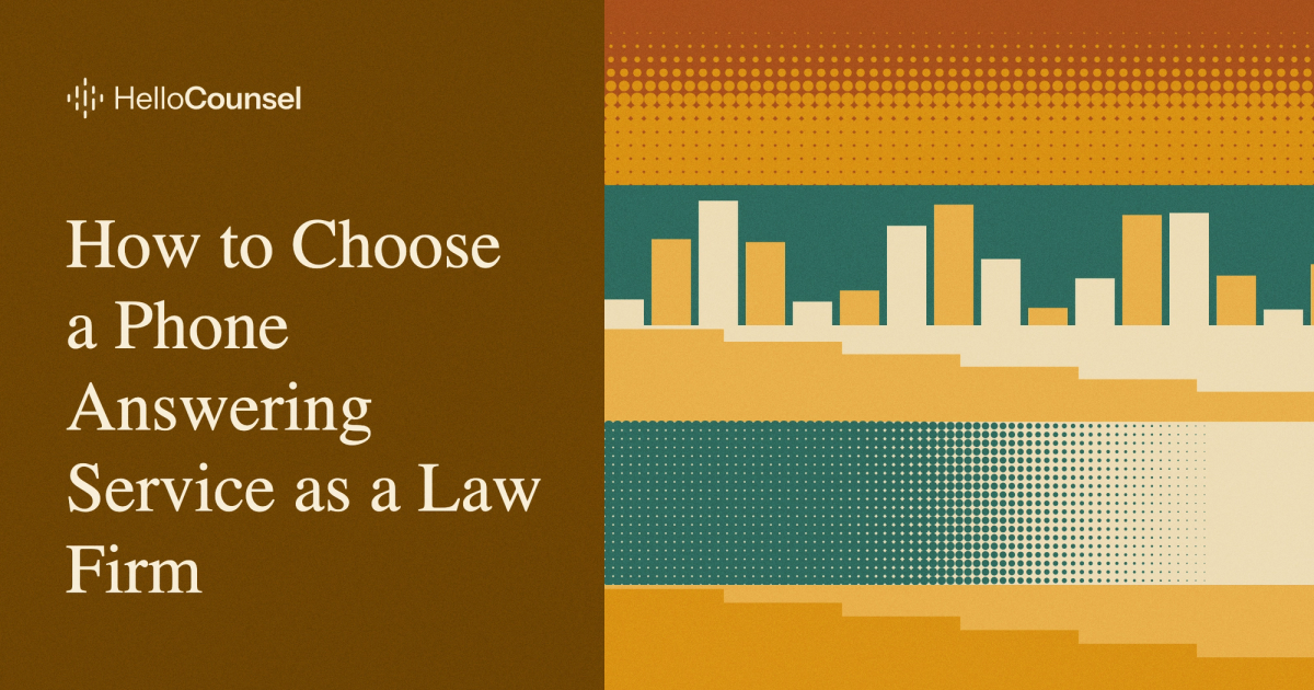 How to Choose a Phone Answering Service as a Law Firm