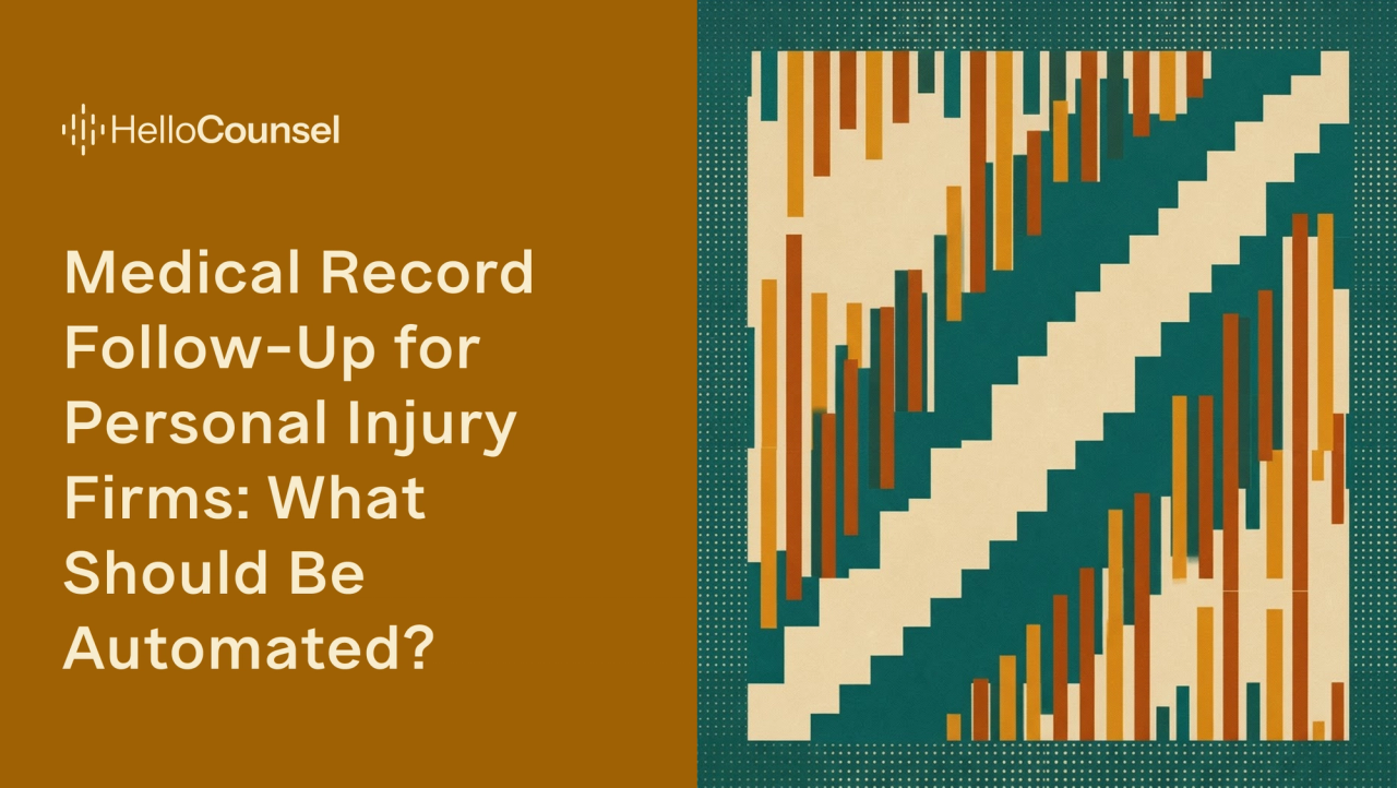 How to Automate Medical Records Follow-Up at a PI Law Firm