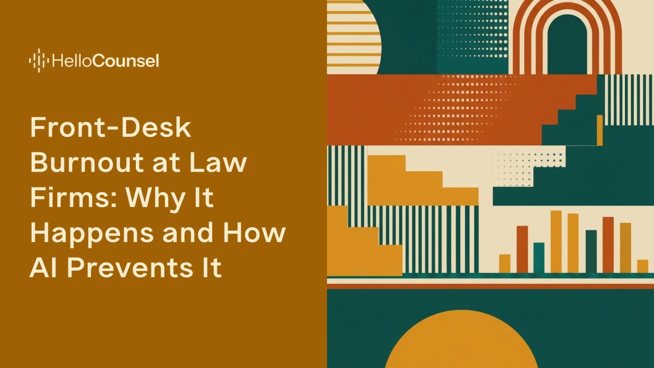 Front-Desk Burnout at Law Firms