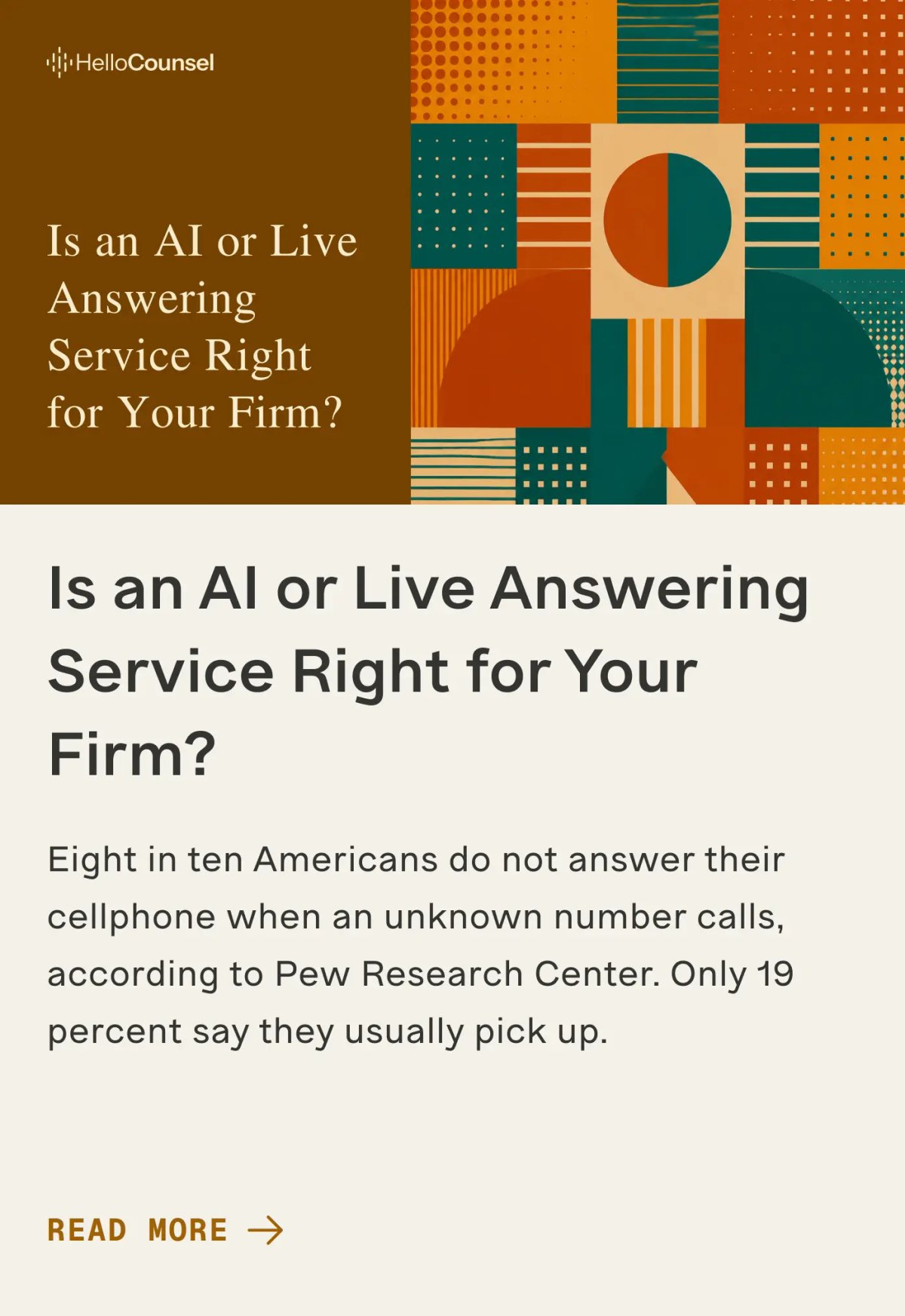 Is an AI or Live Answering Service Right for Your Firm?