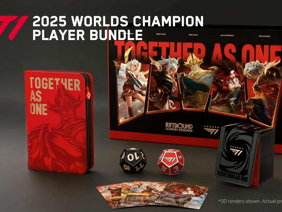 Riot unveils Riftbound x T1 2025 Worlds Champion Collection
