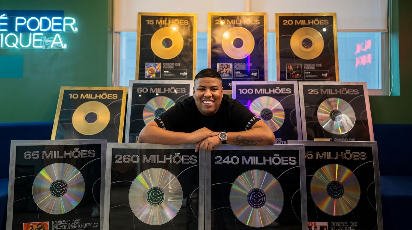 MC GP lança álbum Farmando Aura e amplia presença nacional