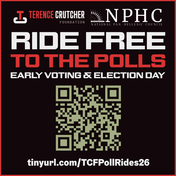 Rides to the Polls flyer