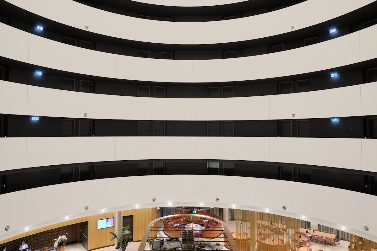 Wandbekleding Hotellobby