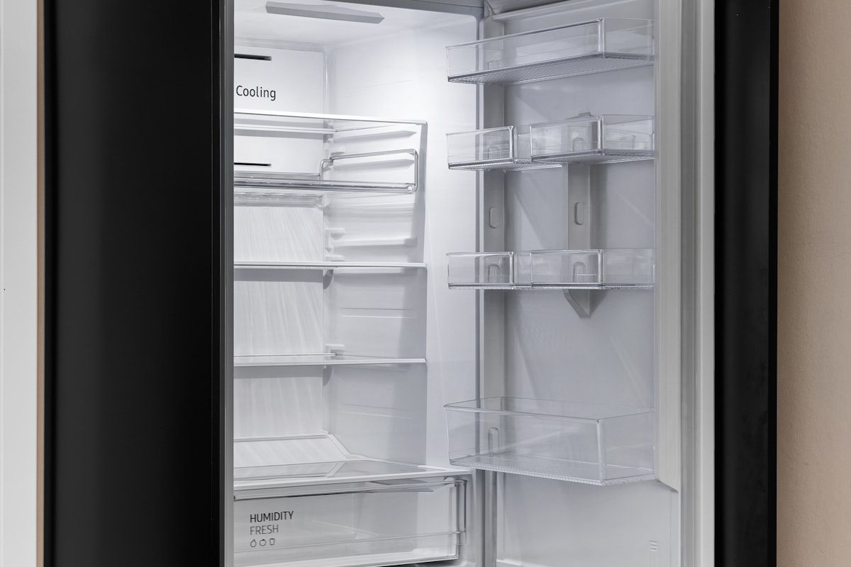 Koelkast Matte Zwart Wrap