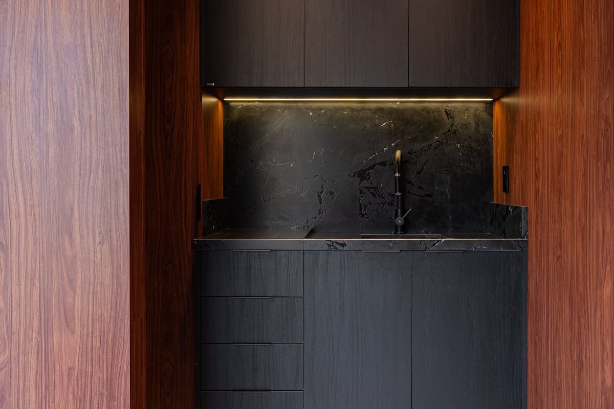 Moderne Keuken Donker Eiken