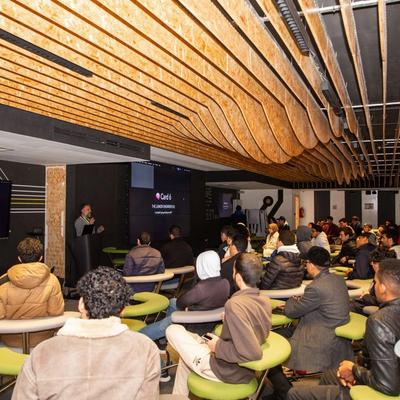 agora meet with Mr.Jalal