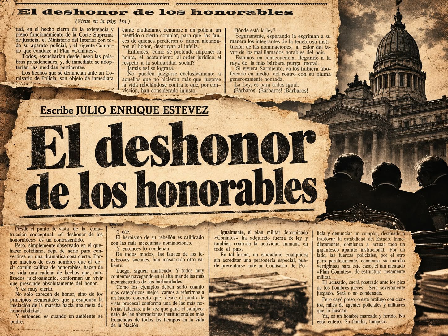 El deshonor de los honorables
