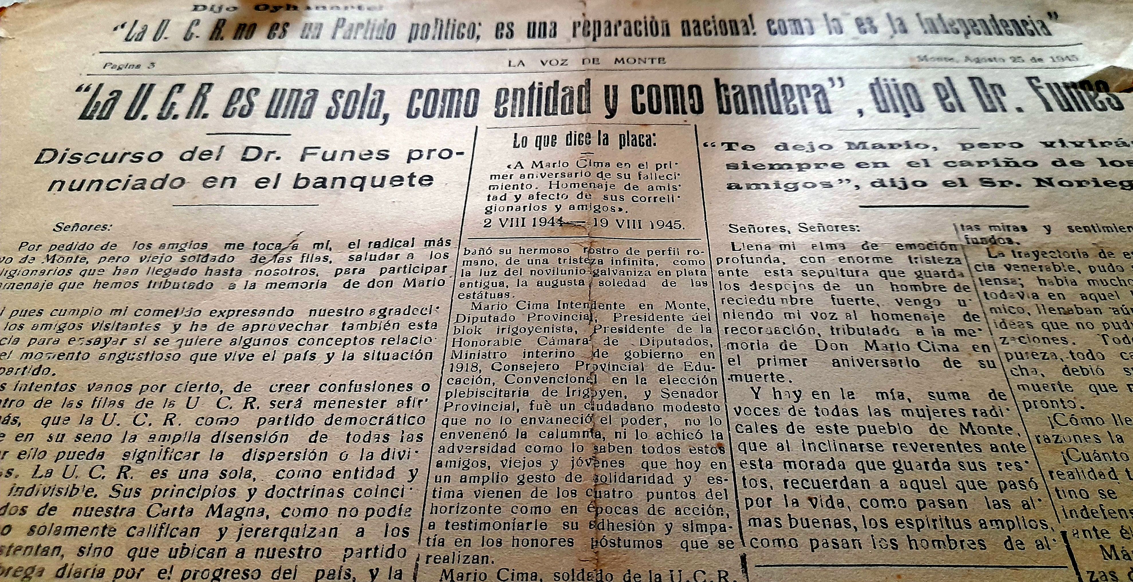 "La U.C.R. es una sola, como entidad y como bandera"