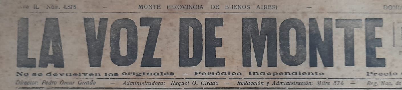 Historia de la Voz de Monte