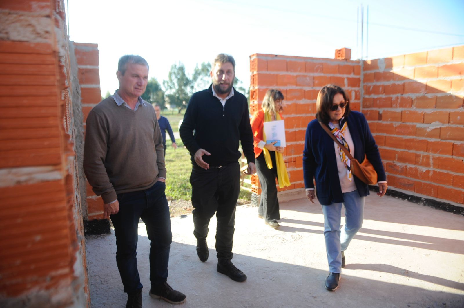 De visita para ver cómo están las cosas