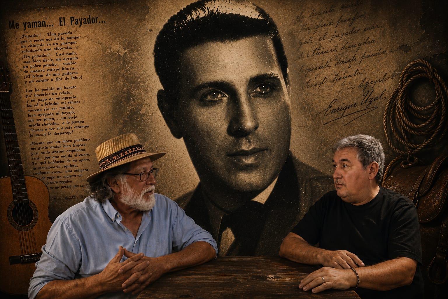 …Tras los pasos de Enrique Uzal…