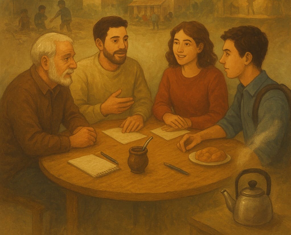 … ¿Conversaciones soñadas?…