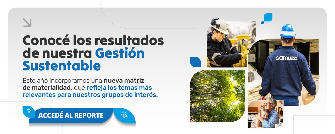 CAMUZZI PRESENTA SU SEXTO REPORTE DE SUSTENTABILIDAD