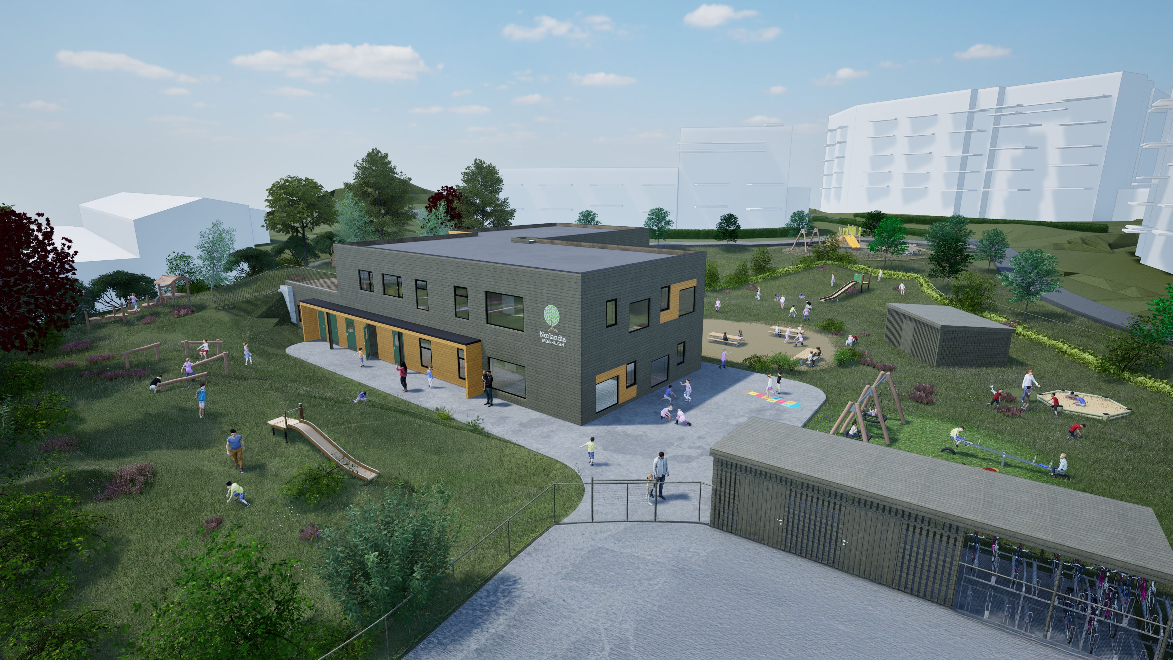 -Dette skal bli Bergens mest bærekraftige barnehage