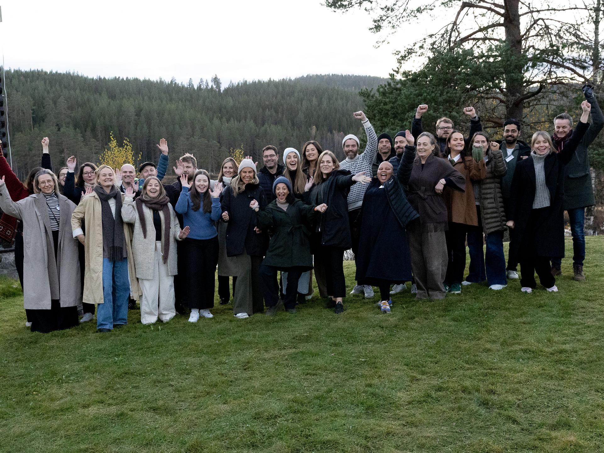 Bilde av gründerne i årets program