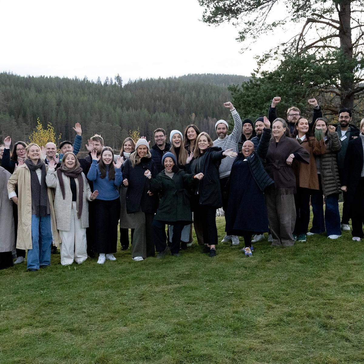 Bilde av alle gründerne