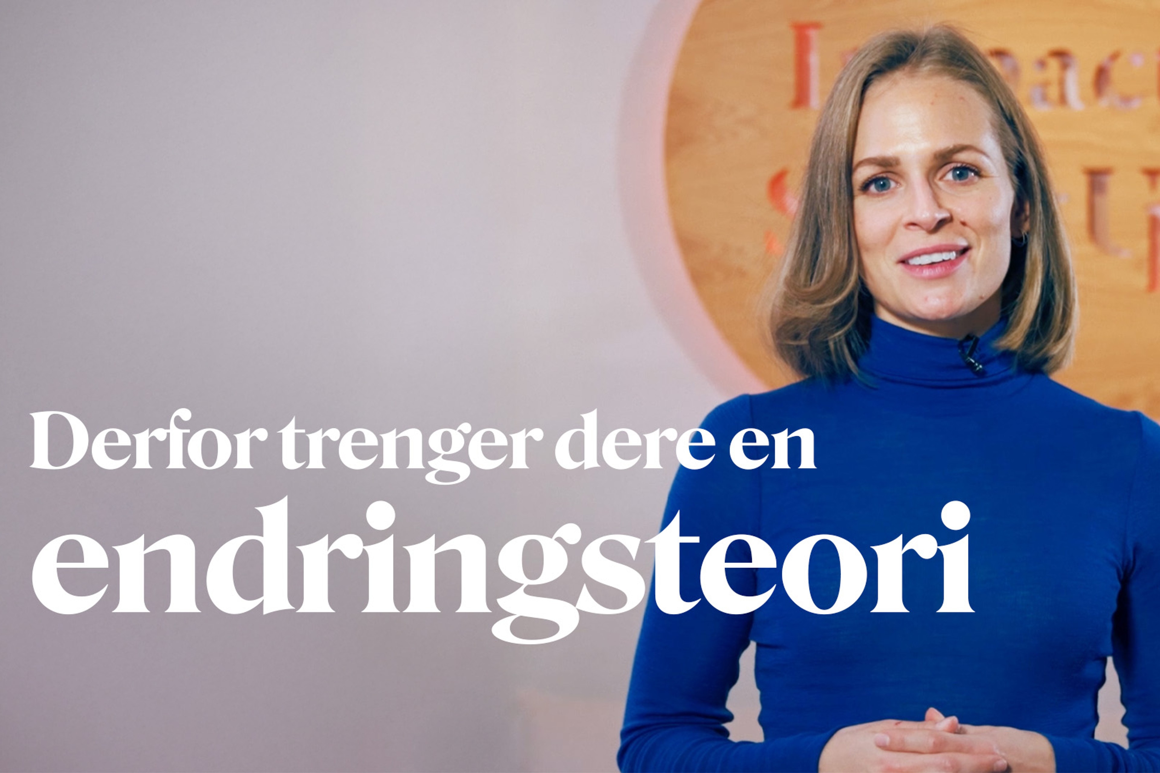 Bilde av en endrignsteori