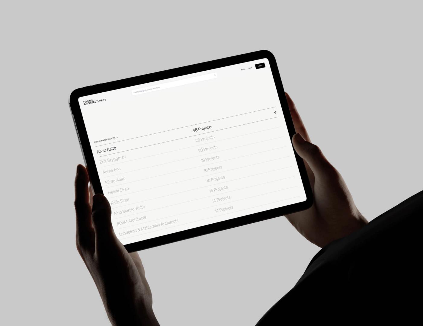 We partnered with Finnisharchitecture.fi to refresh their brand identity and redesign their website