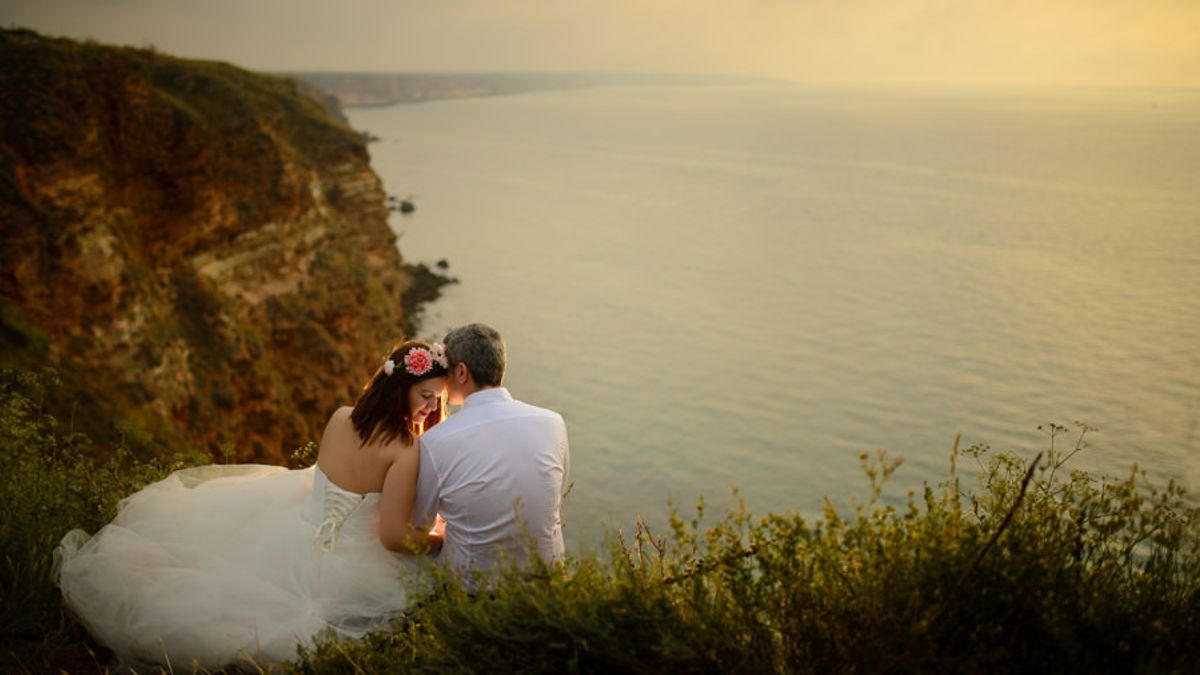 Un concept nou. Trash the dress.