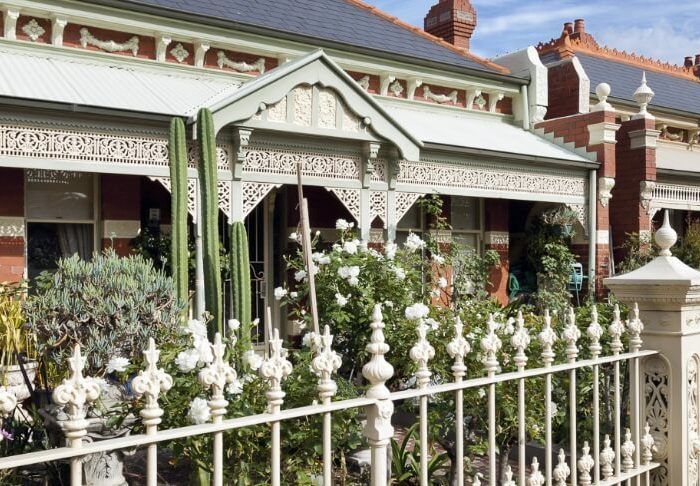 Heritage Victorian terrace houses