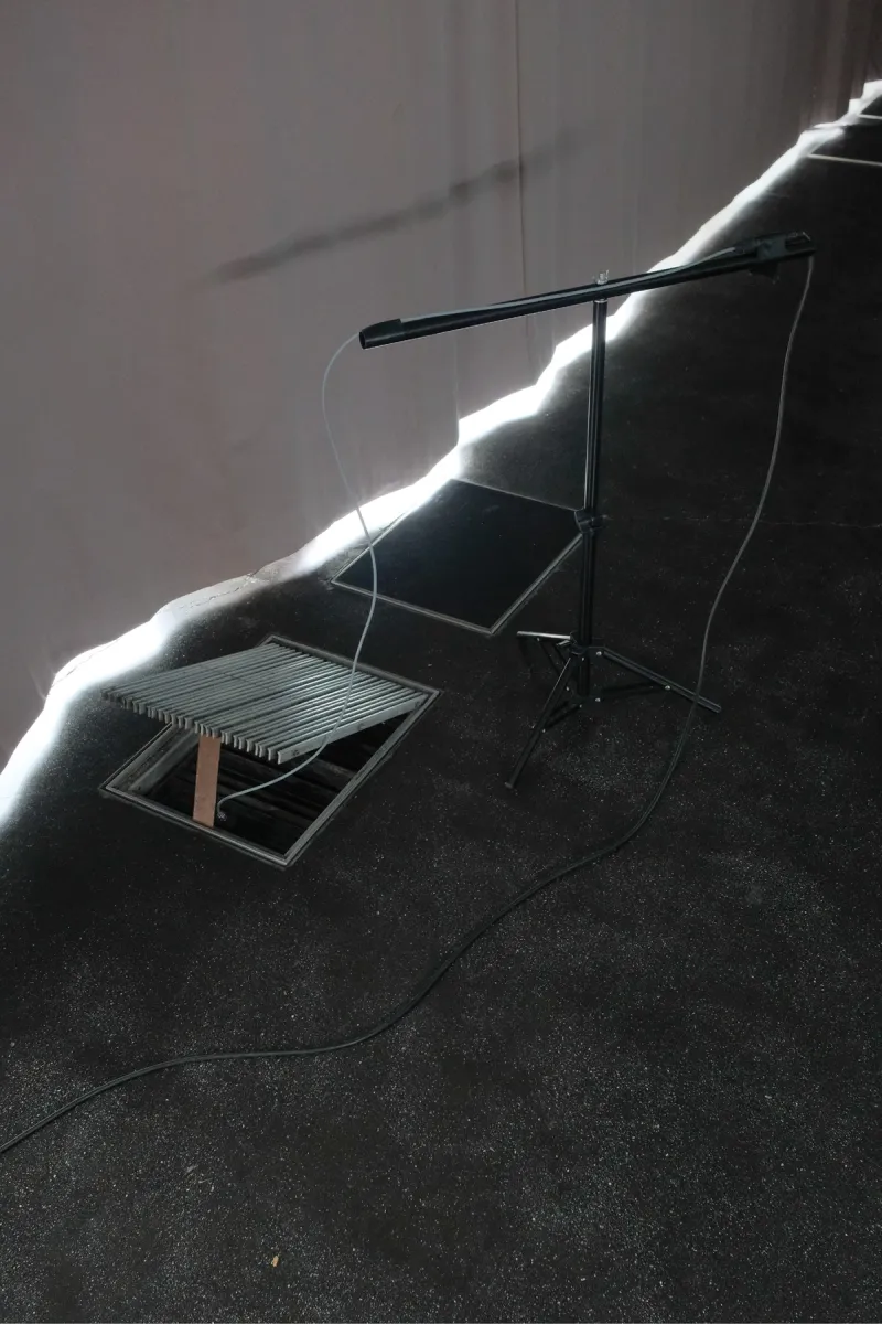 From project Double Minutes, artist’s talk with Nicholas Goudket