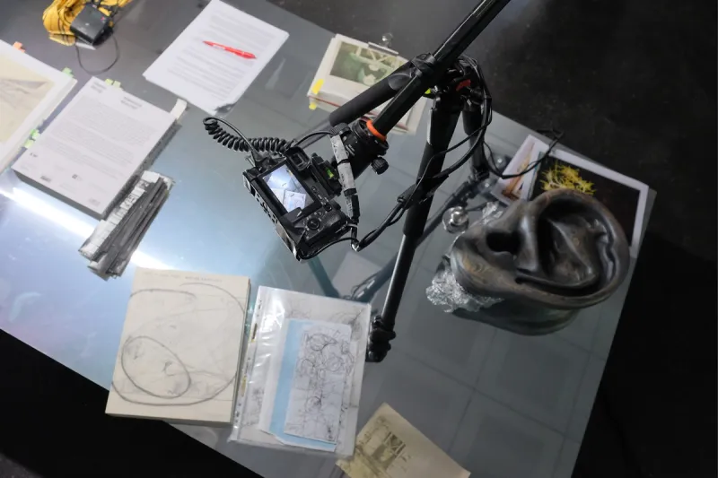 From project Double Minutes, artist’s talk with Nicholas Goudket