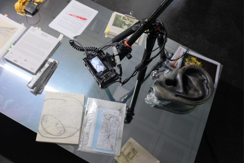 Image from project Double Minutes, artist’s talk with Nicholas Goudket