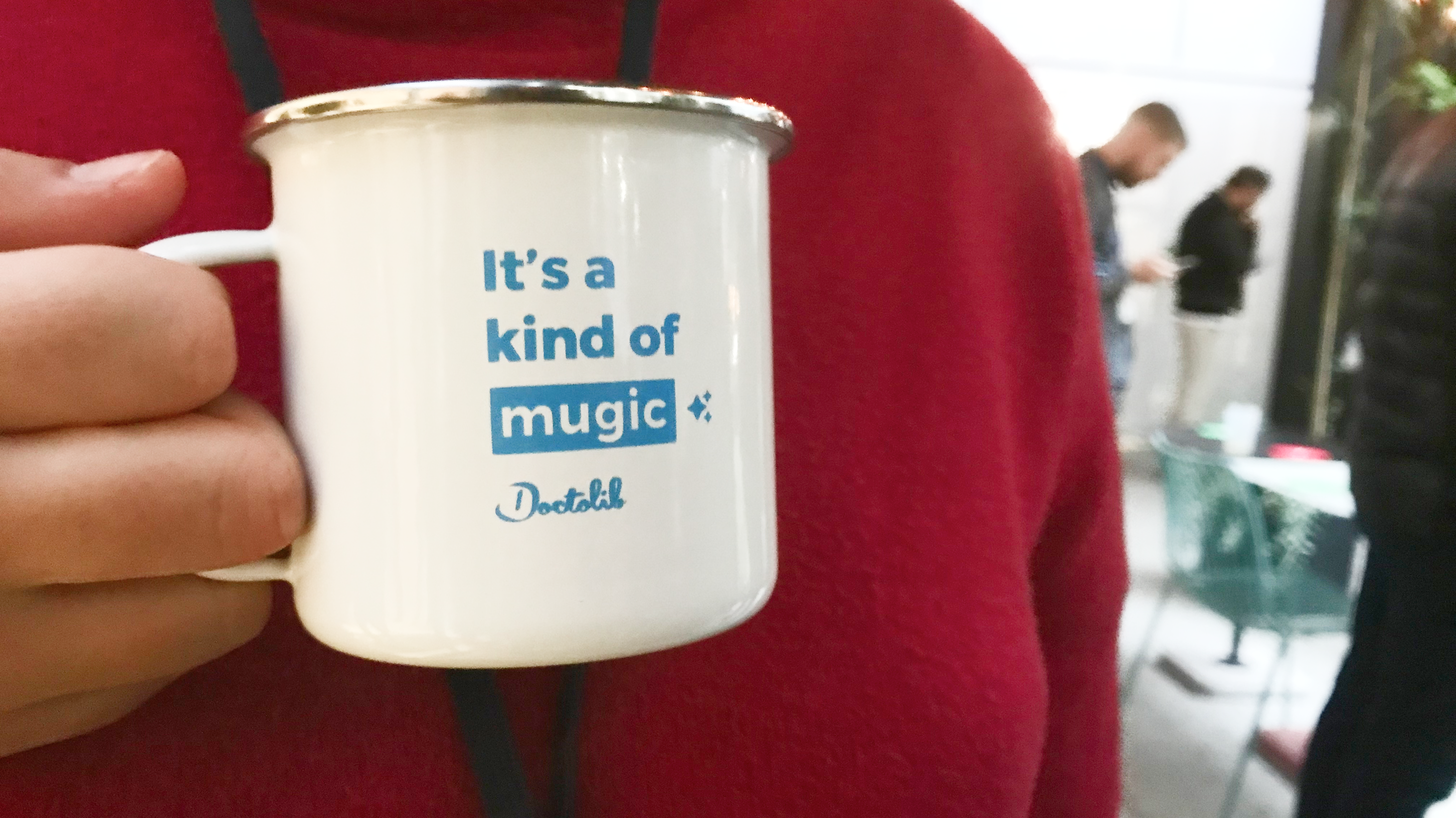 Gadget from a shadowing session during the onboarding days