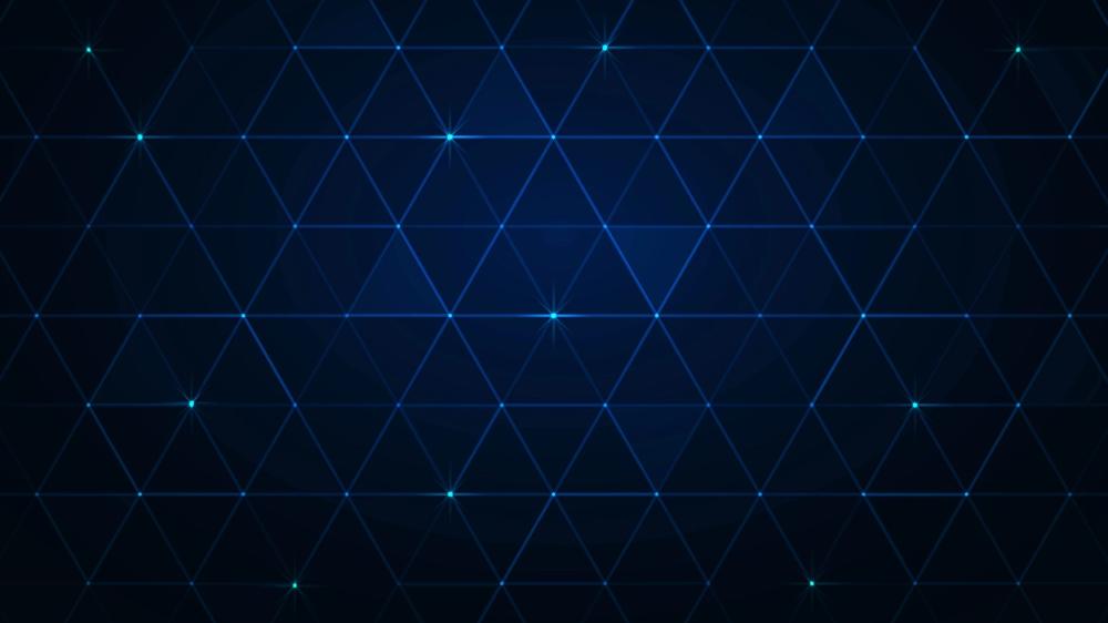 Technology grid with connected points