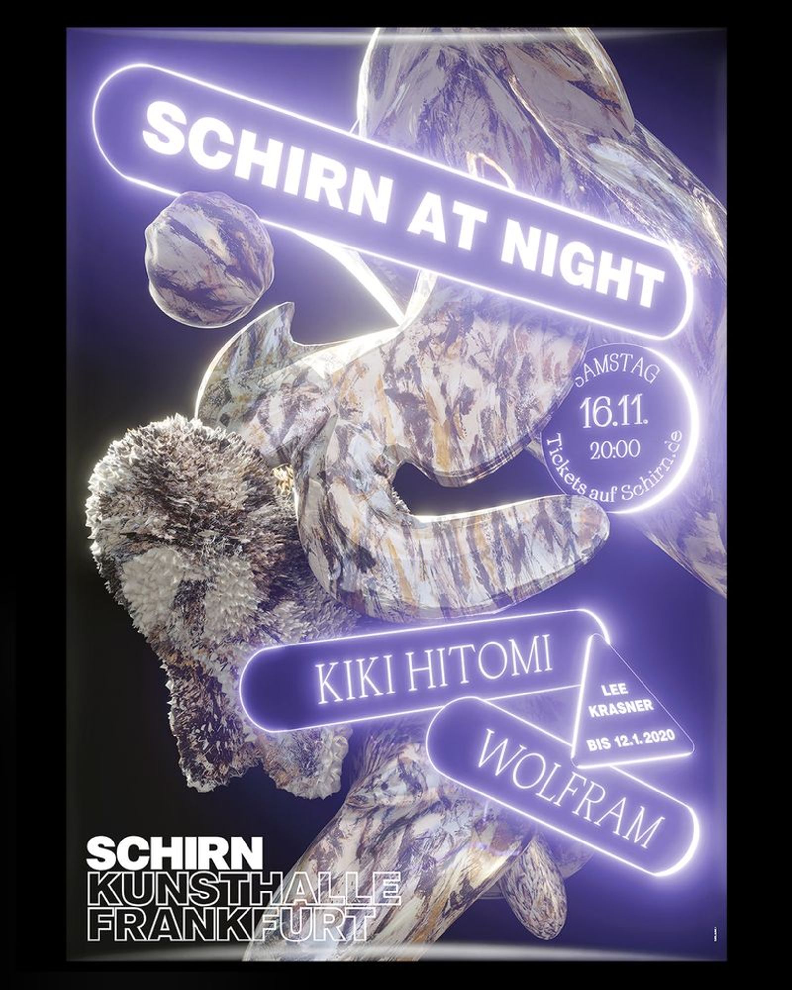 Schirn at Night