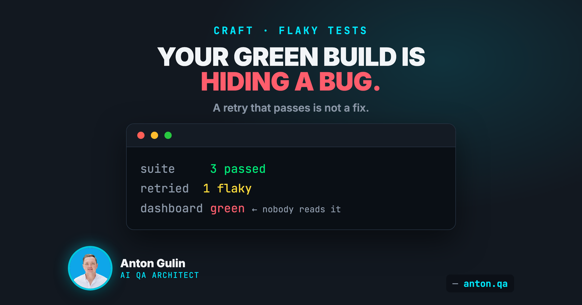 Test Retries Hide Real Bugs: When a Rerun Helps and When It Lies