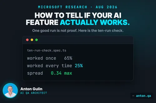 How to tell whether an AI feature actually works