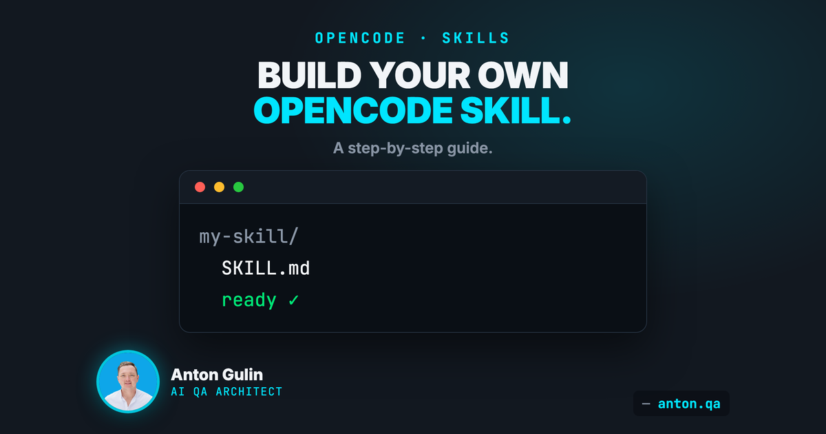 How to Create Custom OpenCode Skills (Step-by-Step Guide)