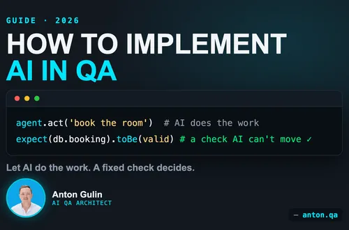 How to Implement AI in QA (2026): A Practical Framework