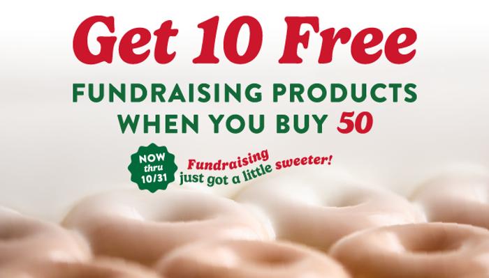 Krispy Kreme Fundraising Offer