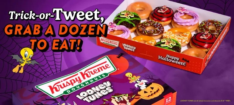 looney tunes halloween doughnuts